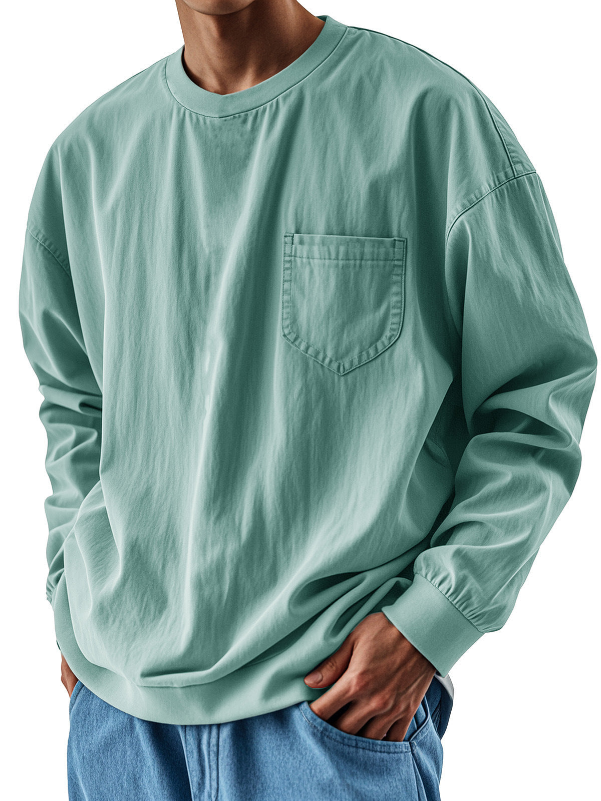 Men's collared shirt