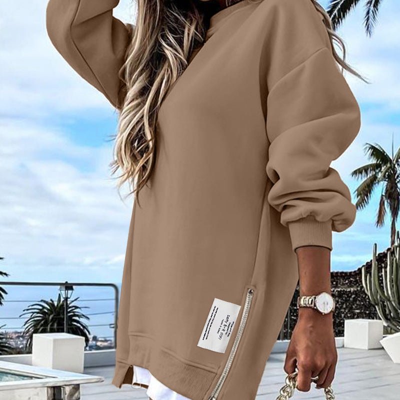 Knitted sweater dress