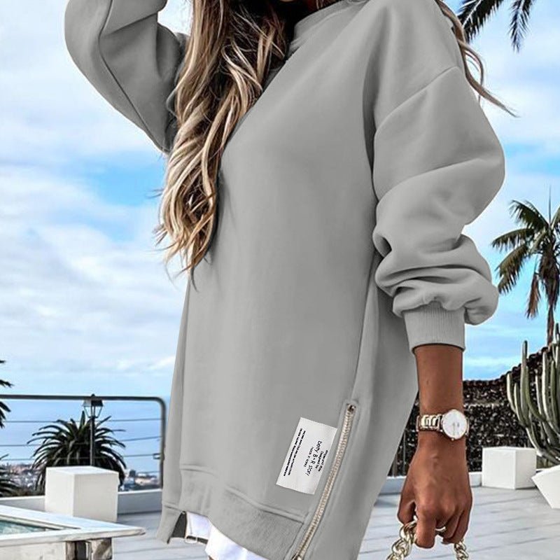 Knitted sweater dress