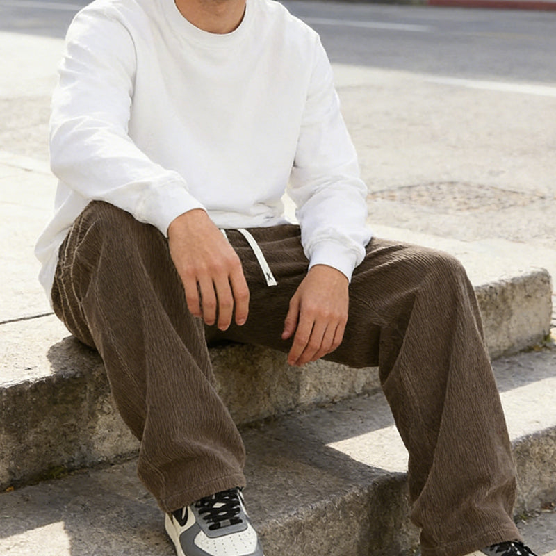 Comfortable drawstring lounge pants